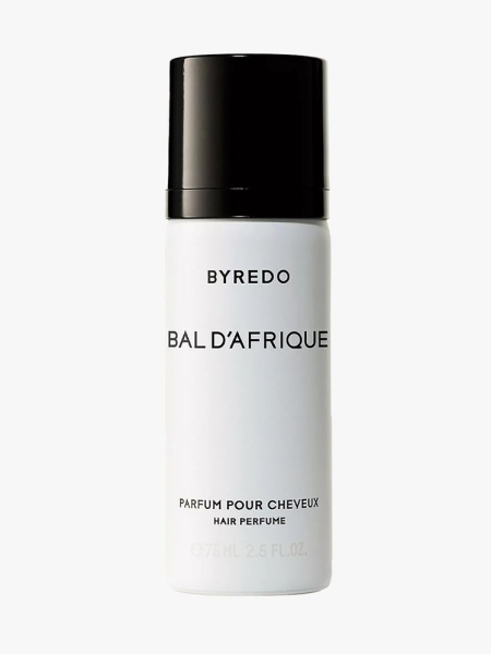 Byredo Bal D’Afrique Hair Perfume in branded component on a light gray background